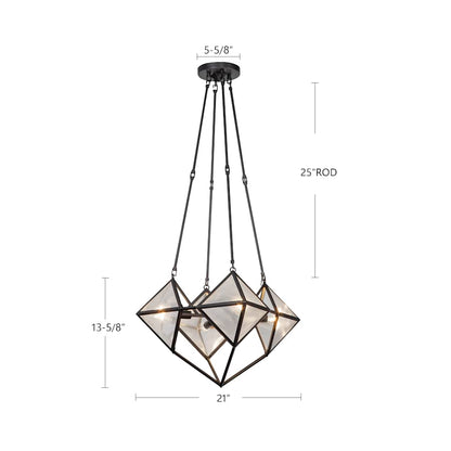 Alora Lighting Cairo 8 Light 21" Wide Chandelier