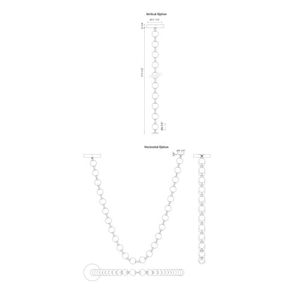 Alora Lighting Marni 14-ft Wide 3000K LED Linear Pendant with Remote Driver