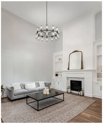 Alora Revolve E12 24 Lights Chandeliers