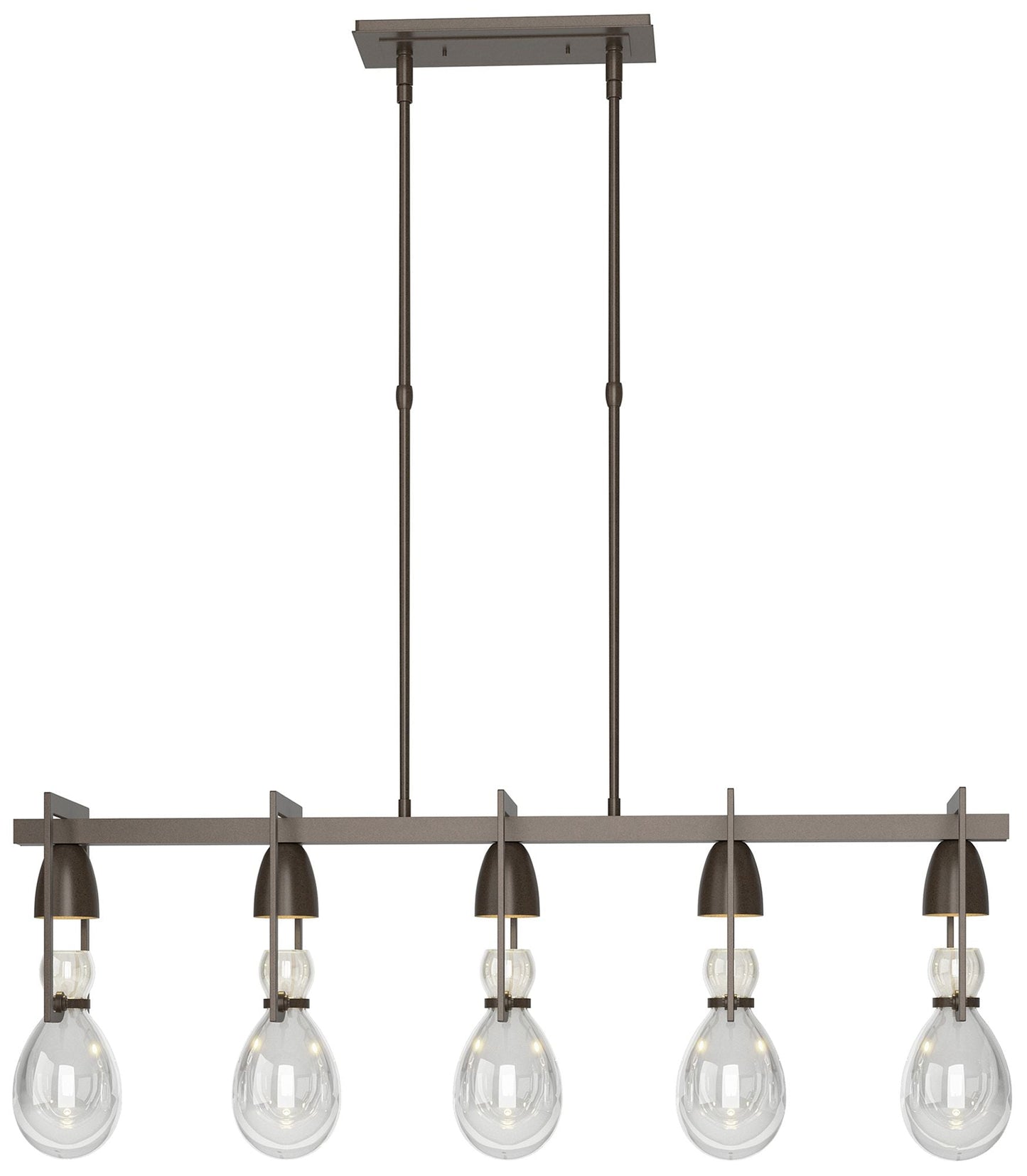 Apothecary 40.5" Wide Bronze Pendant