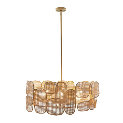 Arteriors Ronaldo 6 Light 30" Wide Commercial Drum Chandelier