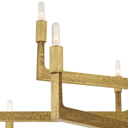 Arteriors Griff Large Chandelier 12 Light 56" Wide Taper Candle Style Chandelier