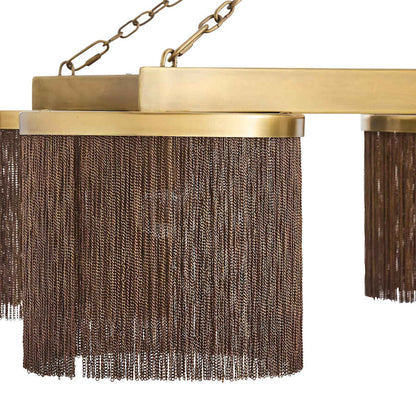 Arteriors Langston Chandelier 5 Light 46" Wide Chandelier