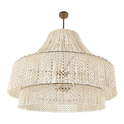 Arteriors Hannie 8 Light 46" Wide Empire Chandelier with Shade
