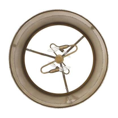 Arteriors Leonardo Chandelier 4 Light 28" Wide Drum Chandelier