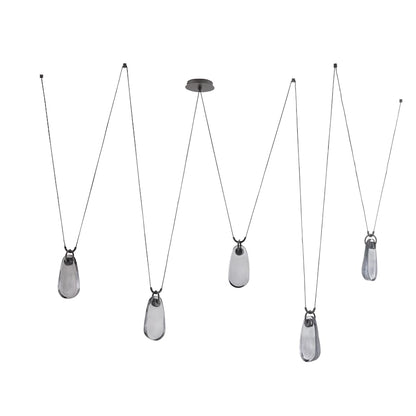 Arteriors Melt Chandelier 86" Wide Abstract Chandelier