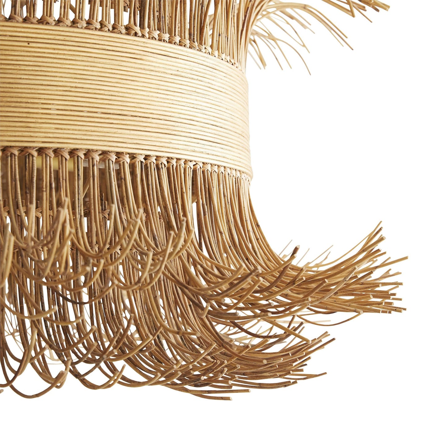 Arteriors Home Filamento 42" Wide Natural Rattan Chandelier