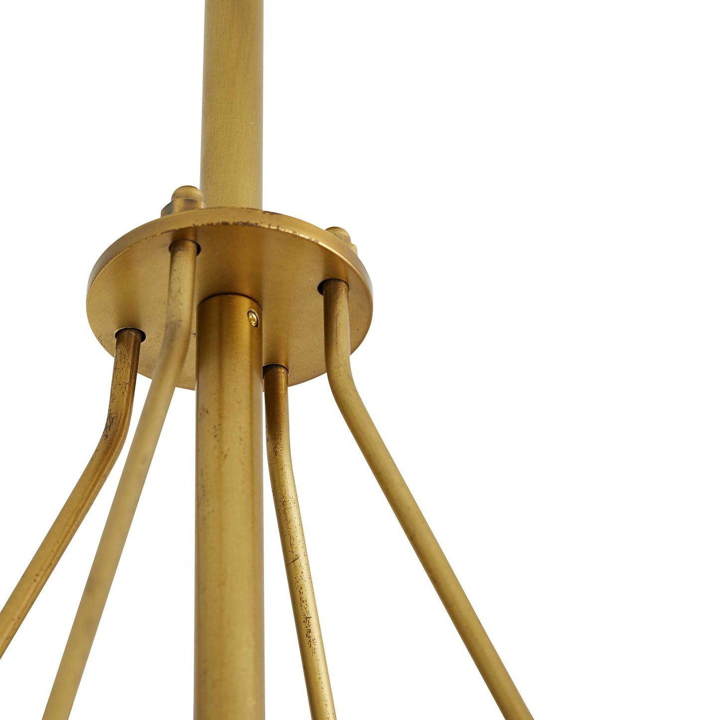 Arteriors Home Haskell 43" Wide Antique Brass Chandelier