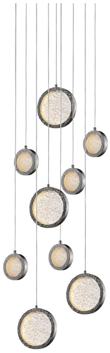 Avenue Lighting Bottega Collection  Pendant Polished Nickel