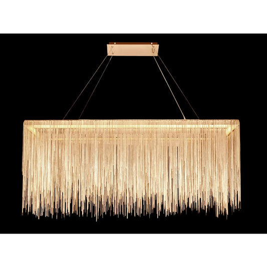 Avenue Lighting Fountain Ave. 48" Wide LED Linear Chandelier