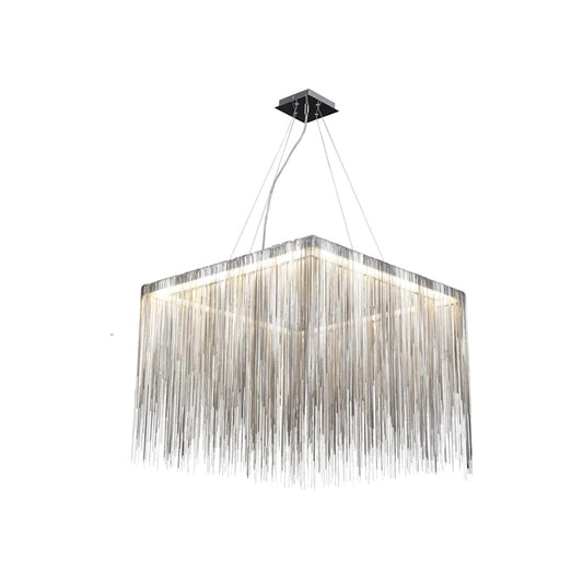 Avenue Lighting Fountain Ave. 24" Wide LED Square Chandelier