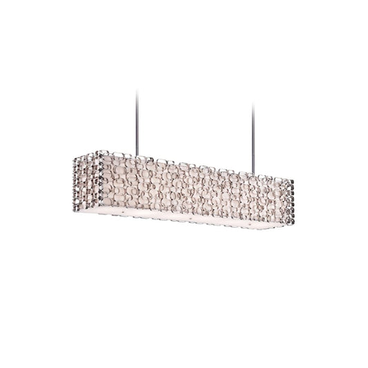 Avenue Lighting Ventura Blvd. 6 Light 38" Wide Linear Chandelier