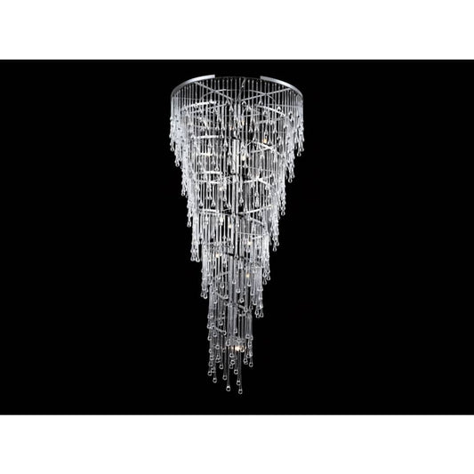 Avenue Lighting Hollywood Blvd. 29 Light 34" Wide Waterfall Chandelier