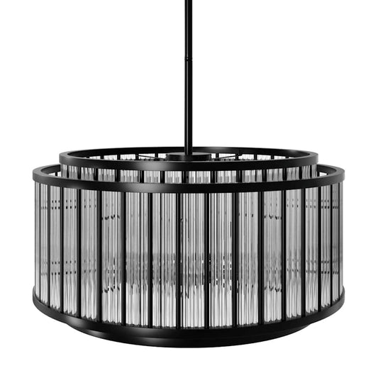 Avenue Lighting Waldorf 12 Light 31" Wide Drum Chandelier