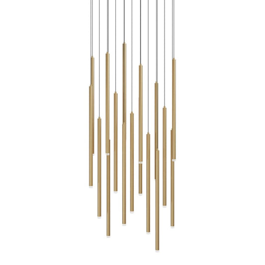 Avenue Lighting Filmore Ave. 17 Light 47" Wide LED Linear Pendant