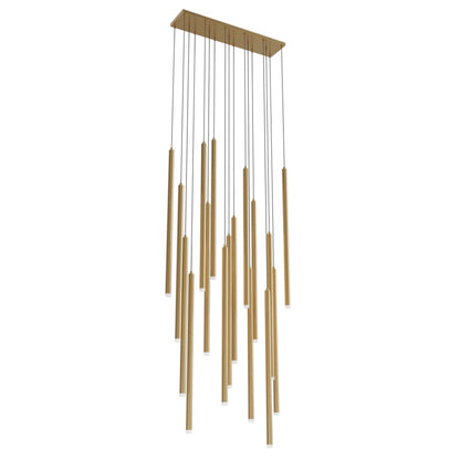 Avenue Lighting Filmore Ave. 17 Light 47" Wide LED Linear Pendant