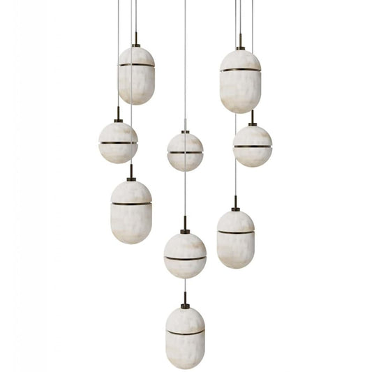 Avenue Lighting Sedona 9 Light 20" Wide Multi Light Pendant