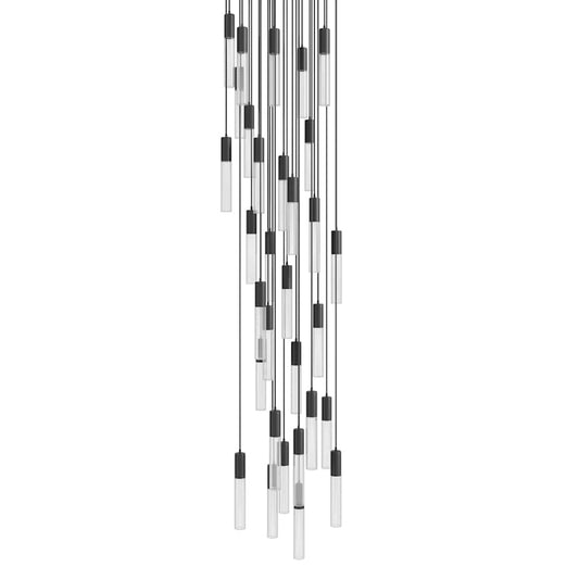 Avenue Lighting Strand 31 Light 32" Wide LED Multi Light Pendant with Glass Shades