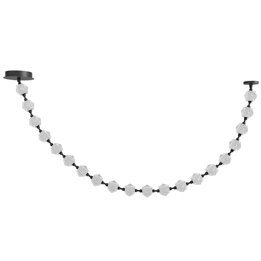 Avenue Lighting Beluga 90" Wide LED Linear Pendant with Faceted Acrylic Shades