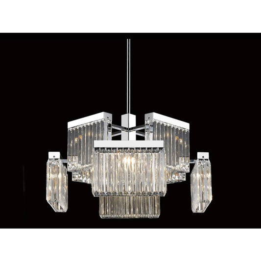 Avenue Lighting Broadway 8 Light 28" Wide Chandelier