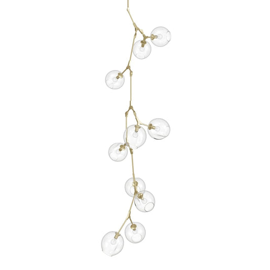 Avenue Lighting Fairfax Ave. 10 Light 27" Wide Abstract Chandelier with Hand-Blown Glass Shades