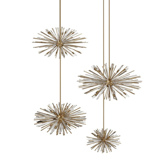 Avenue Lighting Palisades Ave. 34 Light 72" Wide Pendant