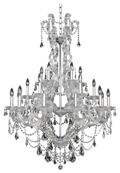 Brahms (12+6+6) Light 3 Tier ChandelierBy Allegri Crystal by Kalco Lighting