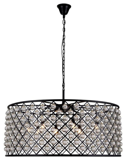 1213 Madison Collection Pendant Lamp,4 3.5''x18.25'', Mocha BrownBy Elegant Furniture & Lighting