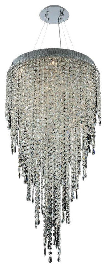 Pendant Light Kalco Tenuta Modern Contemporary 10-Light Silver ClearBy KALCO LIGHTING