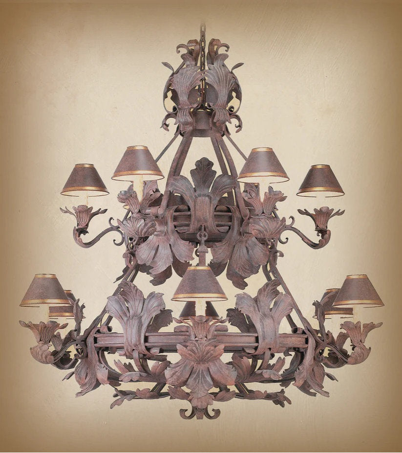 La Paz Wrought Iron ChandelierBy Arte De Mexico