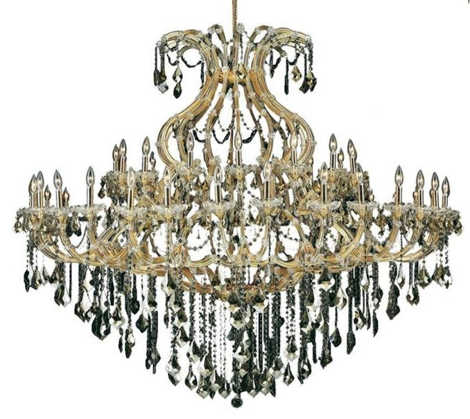 2800 Maria Theresa Collection Large Hanging Fixture, Royal CutBy Elegant Furniture & Lighting