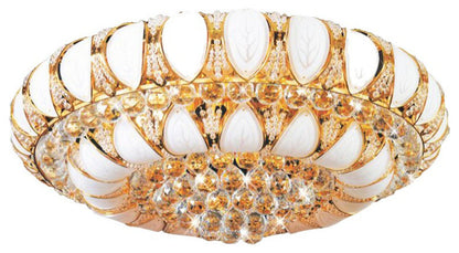 Acerenza | Luxury Modern Crystal LED Chandelier, Dia31.4xh9.8", Warm LightBy Miron Demid LLC