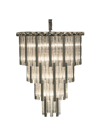 Chimes 18-Light Crystal Chandelier - SilverBy Michael Amini