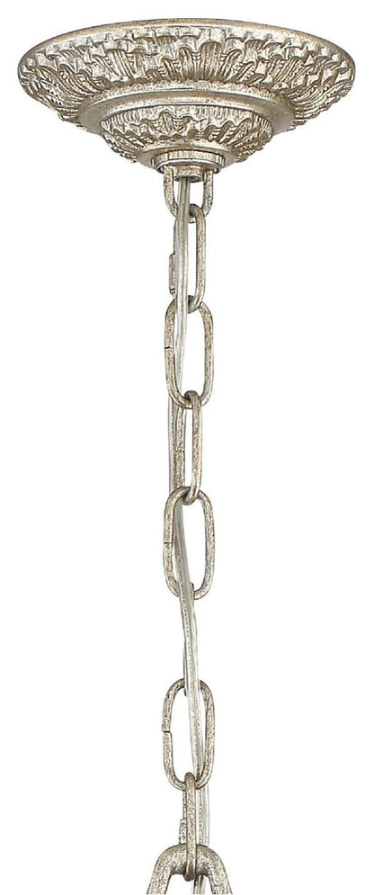 Crystorama Lighting Group 5115-CL-S Regis 6 Light 20"W Crystal - Olde SilverBy Crystorama Lighting