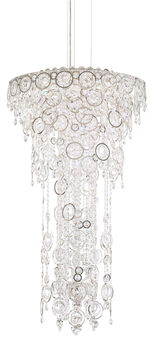 Schonbek Dr2412N-401H 6 Light Crystal Pendant, Stainless SteelBy Schonbek