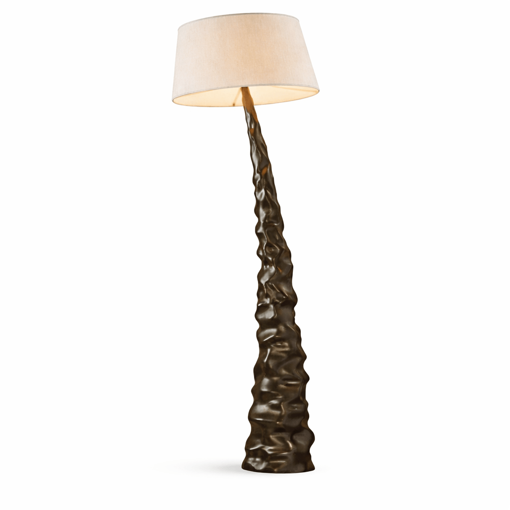 Sculpted Peak Floor Lamp