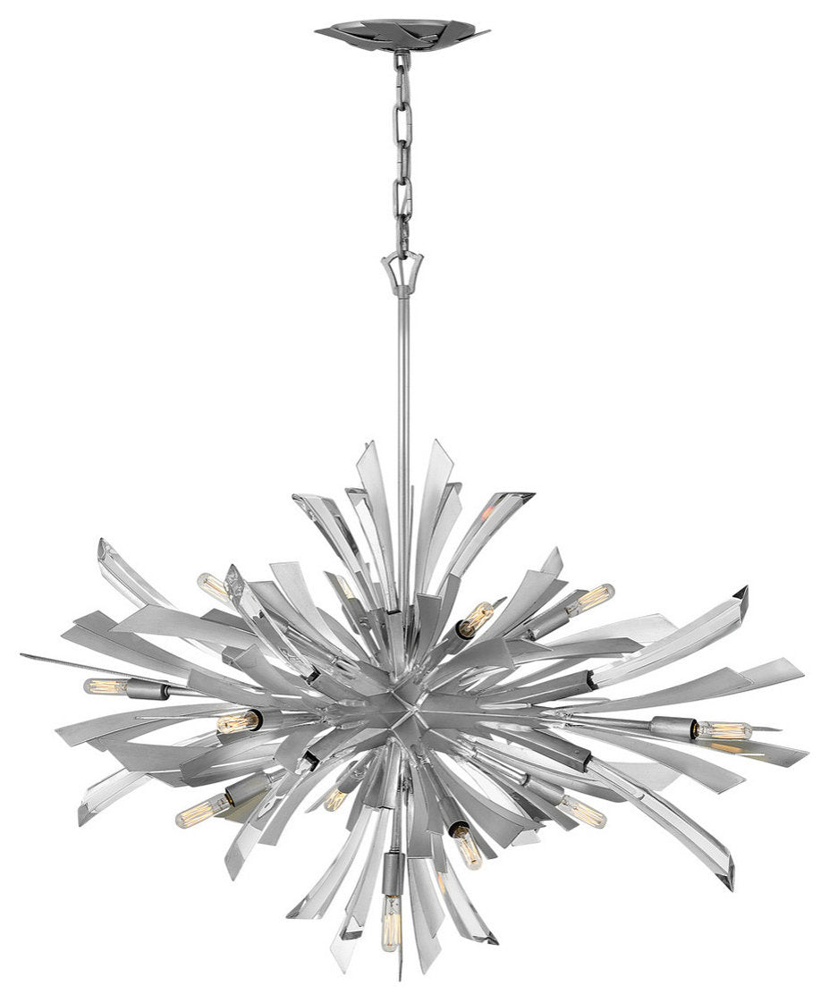 Hinkley Vida Fr40906Gg Medium Single Tier Pendant, GlacialBy Hinkley