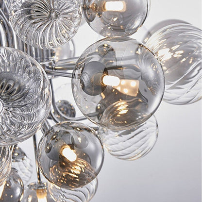 18-Light Designer Glass Bubble ChandelierBy MORSALE