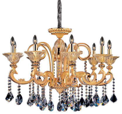 Legrenzi 9 Light ChandelierBy Allegri Crystal by Kalco Lighting