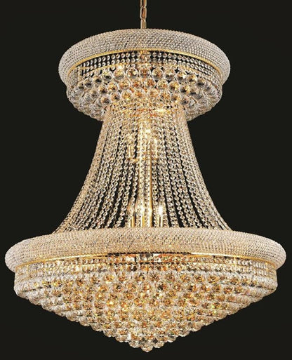 1800 Primo Collection Large Hanging Fixture, Royal CutBy Elegant Furniture & Lighting