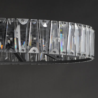 Maxim 21869 Odeon 10 Light 40"W Crystal Drum Chandelier - Golden SilverBy Maxim Lighting International