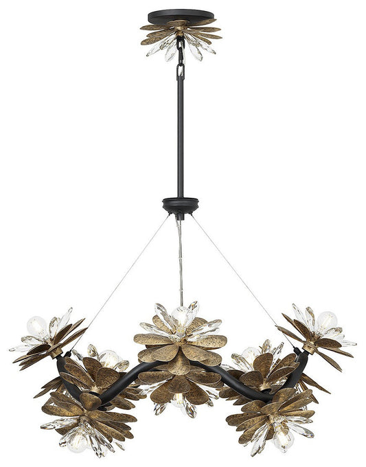Giselle 16 Light Chandelier in DelphineBy Savoy House