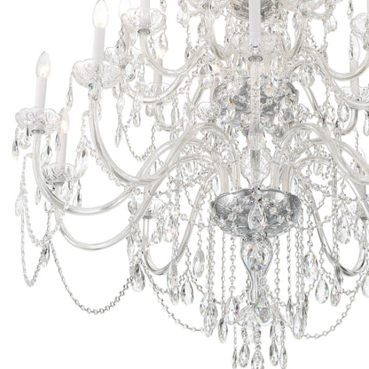 Traditional Crystal 25-Light Polished Chrome ChandelierBy Crystorama Lighting