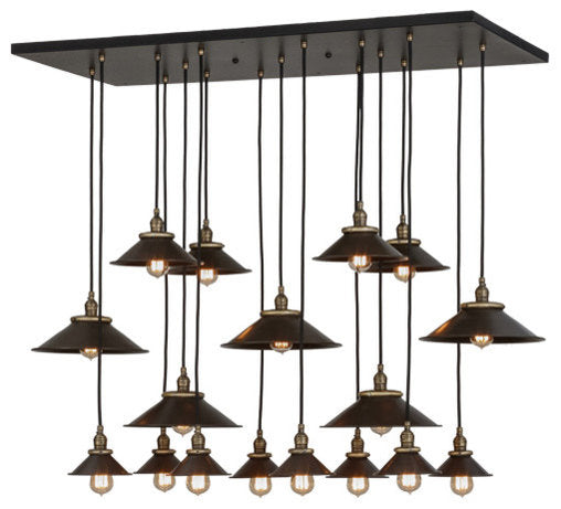 54L Revival Chic 17 LT Cascading PendantBy Meyda Lighting