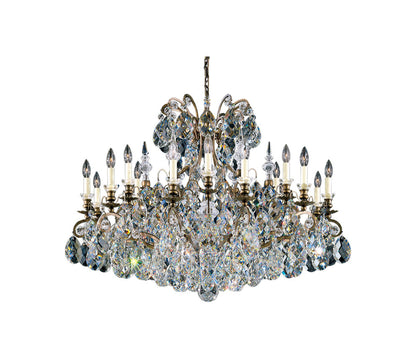 Renaissance 19-Light Chandelier in Heirloom Bronze With Clear Heritage CrystalBy Schonbek