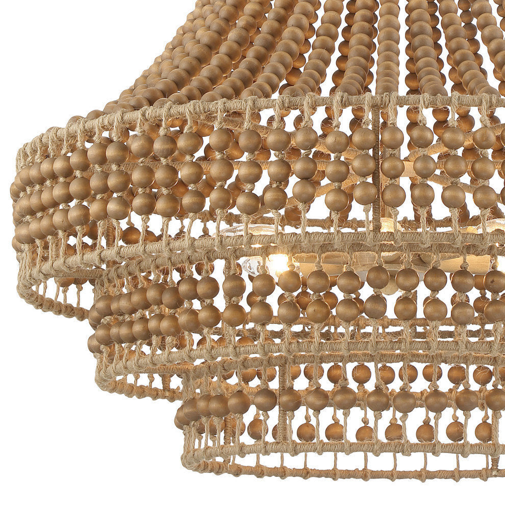 Crystorama Silas 6-Light Chandelier Burnished SilverBy Crystorama Lighting