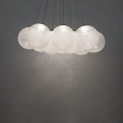 Modern Forms PD-28812 Cosmic 12 Light 36"W LED Suspension Multi - BlackBy Modern Forms