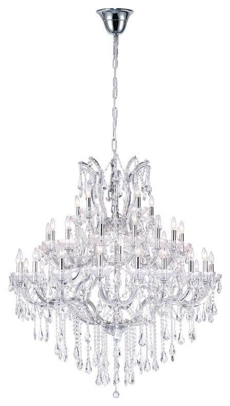 CWI Lighting Maria Theresa 41 Light Up Traditional Metal Chandelier in ChromeBy CWI Lighting