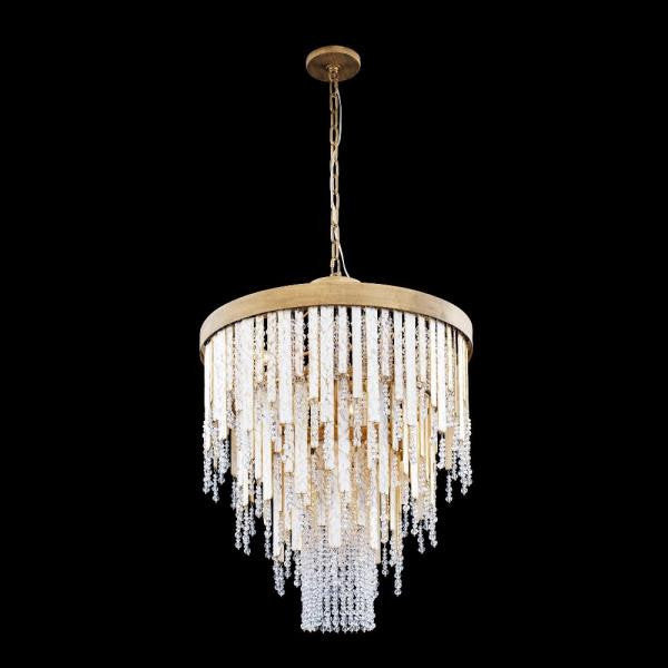 Lafayette 7-Light Chandelier in Coastal Style 34.75"Hx24"WBy Varaluz