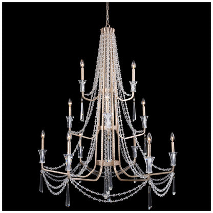 Barcelona 12-Lt 3-Tier Chandelier